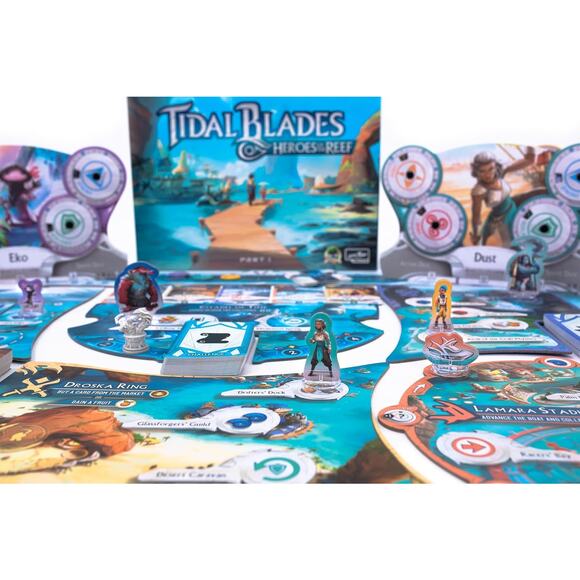 NWT Skybound Entertainment TTidal Blades Heroes of the Reef Board Game,multi-OS - Picture 2 of 2